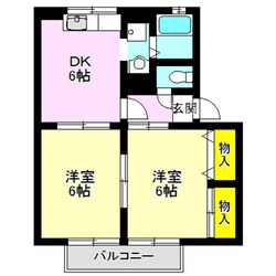 プルニエＫの物件間取画像